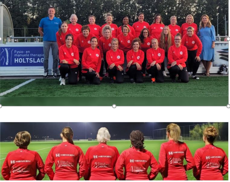 Fysio Holtslag trotse sponsor van DOVO Dames / meisjes